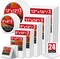 Citrus; 24 Pack Canvases for Painting with 4"x4", 5"x7", 8"x10", 9"x12", 11"x14", 12"x16", Round Canvas with 12"x12", 8"x8", Painting Canvas for Oil & Acrylic Paint.; Category:Stretched Canvas; Image:2